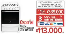 Carrefour Escorial cocina master classic oferta