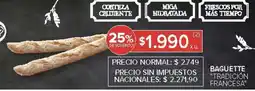 Carrefour Baguette tradición francesa oferta