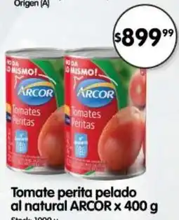 Supermercados Buenos Días Arcor tomate perita pelado al natural oferta