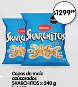Supermercados Buenos Días Skarchitos copos de maíz azucarados oferta