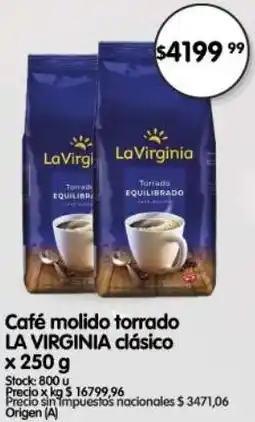 Supermercados Buenos Días La virginia café molido torrado clásico oferta