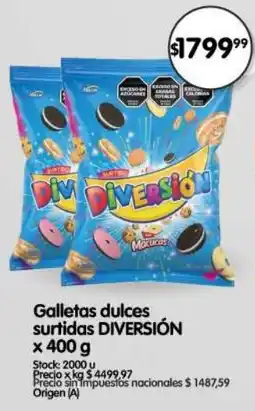 Supermercados Buenos Días Diversión galletas dulces surtidas oferta