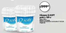 Supermercados Buenos Días Q-soft hisopos pote oferta