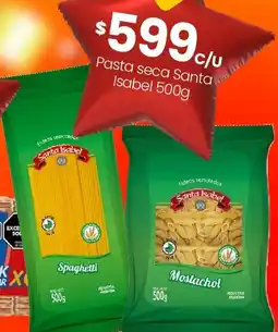 Changomas Santa isabel pasta seca oferta