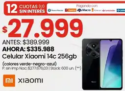 Changomas Xiaomi 14c celular oferta