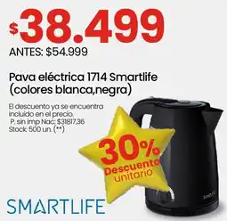 Changomas Smartlife pava eléctrica oferta