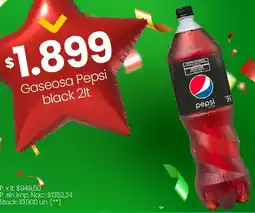 Changomas Pepsi gaseosa black oferta