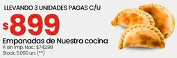 Changomas Empanadas de nuestra cocina oferta