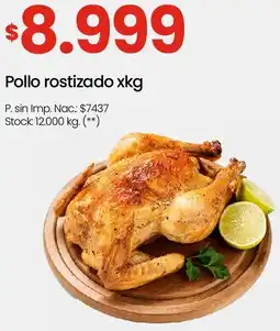 Changomas Pollo rostizado oferta