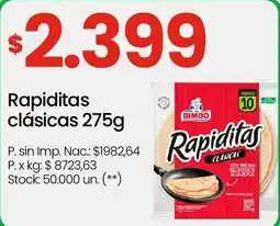 Changomas Rapiditas clásicas oferta