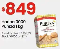 Changomas Pureza harina 0000 oferta