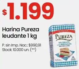 Changomas Pureza harina leudante oferta