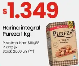 Changomas Pureza harina integral oferta