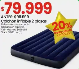 Changomas Colchón inflable oferta