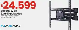Changomas Nakan soporte tv oferta