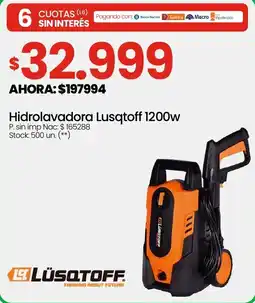 Changomas Lüsqtoff hidrolavadora oferta