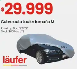 Changomas Läufer cubre auto laufer tamaño m oferta
