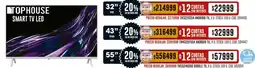 Coto Tophouse smart tv led 32" oferta