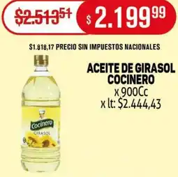Makro Aceite de girasol cocinero oferta