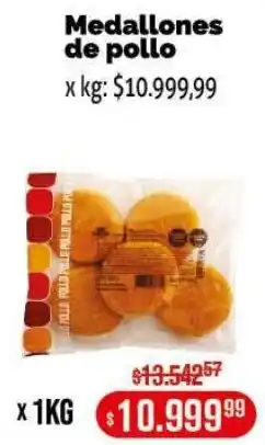 Makro Medallones de pollo oferta