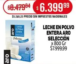 Makro Aro leche en polvo entera selección oferta