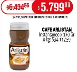 Makro Arlistán cafe instantaneo oferta