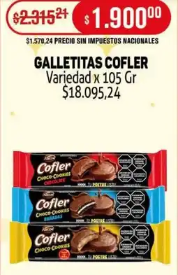 Makro Cofler galletitas variedad oferta