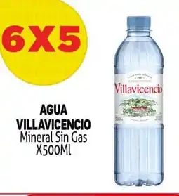 Makro Villavicencio agua mineral sin gas oferta