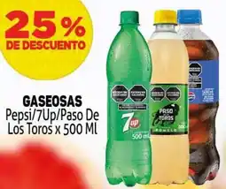 Makro Pepsi/7up/paso de los toros gaseosas oferta