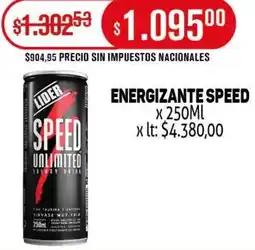 Makro Speed energizante oferta