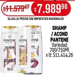 Makro Pantene shamp /acond variedad oferta
