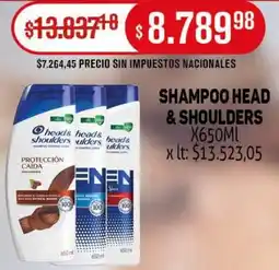 Makro Head & shoulders shampoo oferta