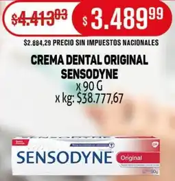 Makro Sensodyne crema dental original oferta