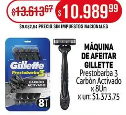 Makro Gillette máquina de afeitar prestobarba 3 oferta