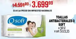 Makro Q soft toallas antibacteriales oferta