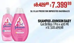 Makro Johnson baby shampoo got brillos / pro oferta