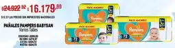 Makro Pañales pampers babysan varios oferta