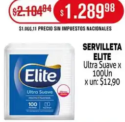 Makro Elite servilleta ultra suave oferta