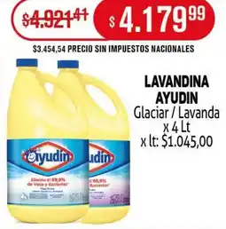Makro Ayudín lavandina glaciar/lavanda oferta