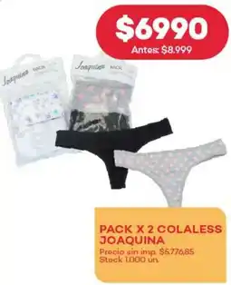 Supermercados Tadicor Joaquina oferta