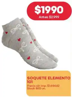 Supermercados Tadicor Soquete elemento 101 oferta