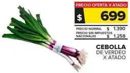 Carrefour Cebolla de verdeo oferta