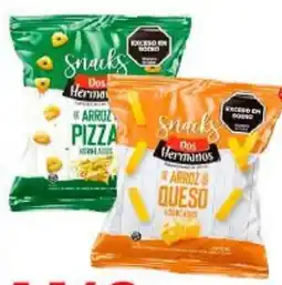 Supermercados Top Dos hermanos snacks de arroz oferta