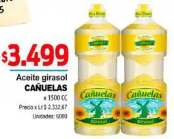 Supermercados Top Cañuelas aceite girasol oferta