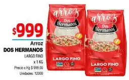 Supermercados Top Arroz largo fino dos hermanos oferta