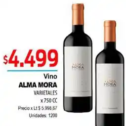 Supermercados Top Alma mora vino varietales oferta