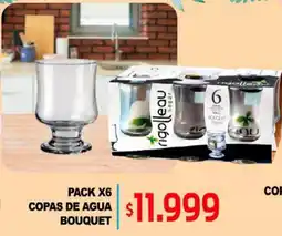 Supermercados Top Copas de agua bouquet oferta