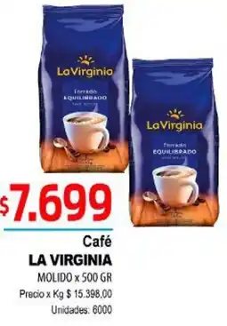 Supermercados Top La virginia café molido oferta