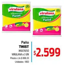 Supermercados Top Twist paño multiuso virulana oferta