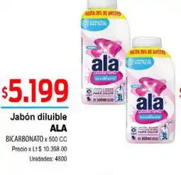 Supermercados Top Ala jabón diluible bicarbonato oferta